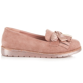 Seastar Mocasines de ante rosa