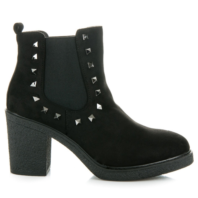 Seastar Botas con tachuelas negro