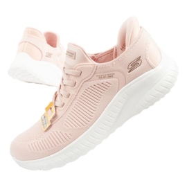 Skechers Bobs Squad Sneakers Slip -ins 117497/LTPK Zapatos rosa
