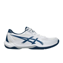 Zapatillas de voleibol de gel de gel ASICS 12 1071A116 100 blanco