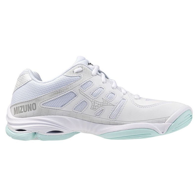 Mizuno Wave Voltage 2 V1GC246045 Zapatos de voleibol blanco Mizuno Wave Voltage 2 V1GC246045 Zapatos de voleibol blanco