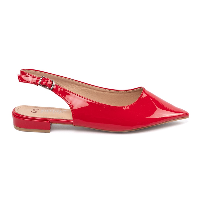 Seastar Bombas barnizadas de mujeres rojas rojo