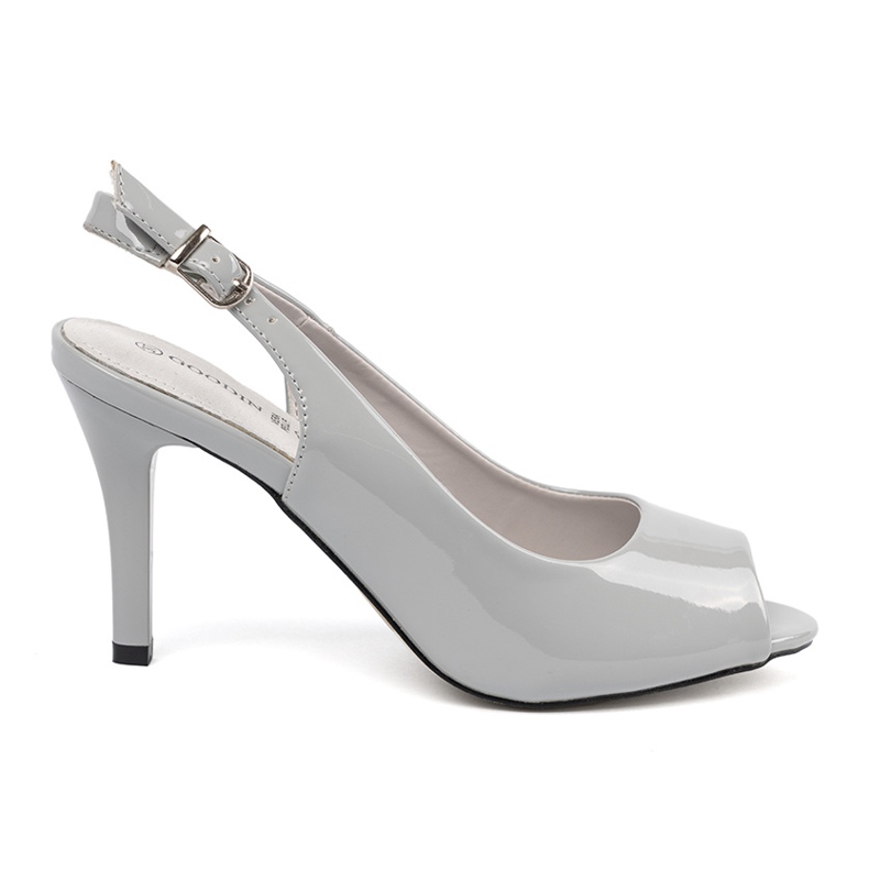 Goodin Tacones altos pintados en gris