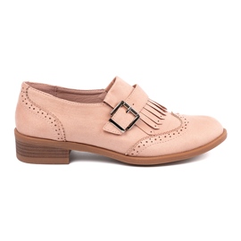 Seastar Mocasines planos de gamuza rosa rosado