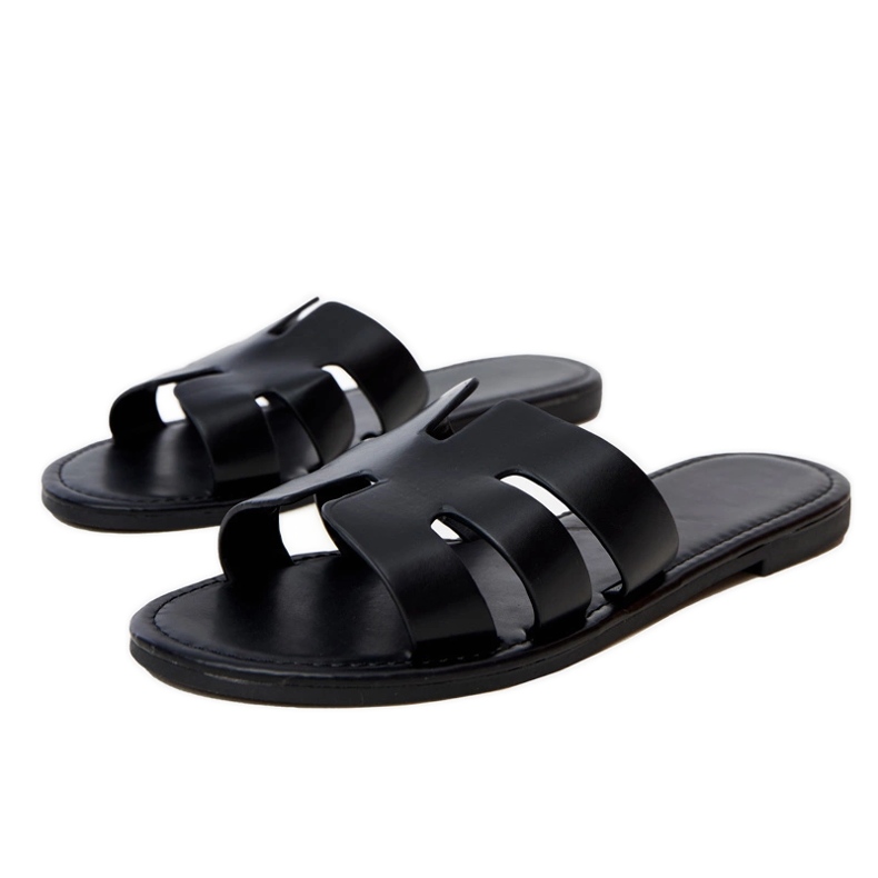 Flip Black -Flops decorados con recortes negro Flip Black -Flops decorados con recortes negro