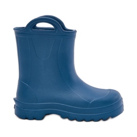 Galoshes de niños de Lemigo Doggy 735 azul marino