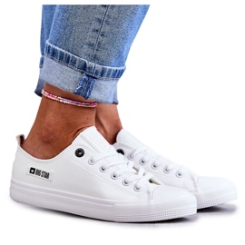 Sneakers Mujer Low Leather Big Star KK274010 Blanco
