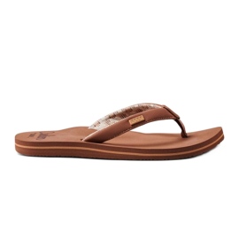 Reef Flip -flops Cushion Sandes CJ4318 marrón