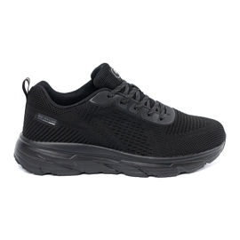 DK Zapatos para hombres de luz deportiva negro DK Zapatos para hombres de luz deportiva negro
