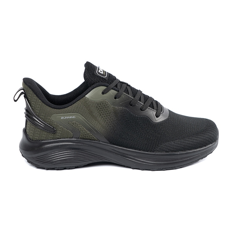DK Zapatos deportivos para hombres negros y verdes DK Zapatos deportivos para hombres negros y verdes