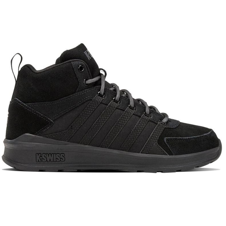 K-Swiss Vista Trainer Mid Wnt Shoes 07145-010-M negro