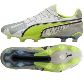 Puma King Ultimate Forever FG/AG 108426-01 Zapatos de fútbol gris