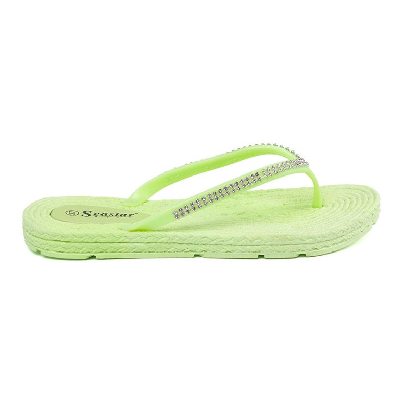 Seastar Flip verdes -flops con circones Seastar Flip verdes -flops con circones