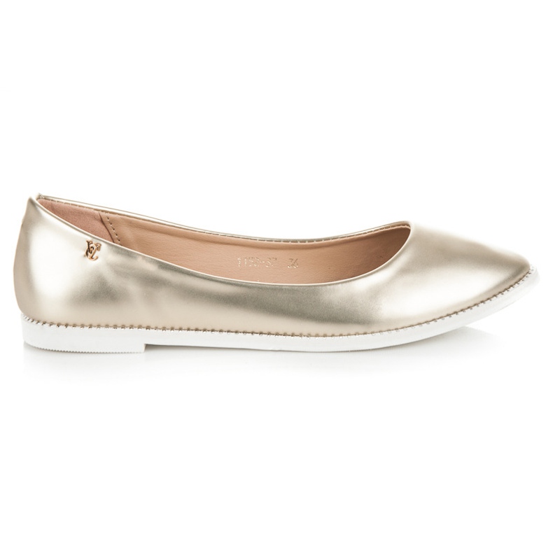 Vices bailarina brillante en spitz amarillo