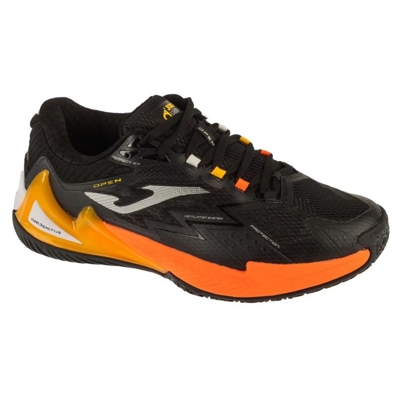 Tenis zapatos joma para hombres abiertos 2501 m telew2501om negro