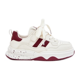 Boto Zapatillas para niños en la plataforma beige y beige Grellio