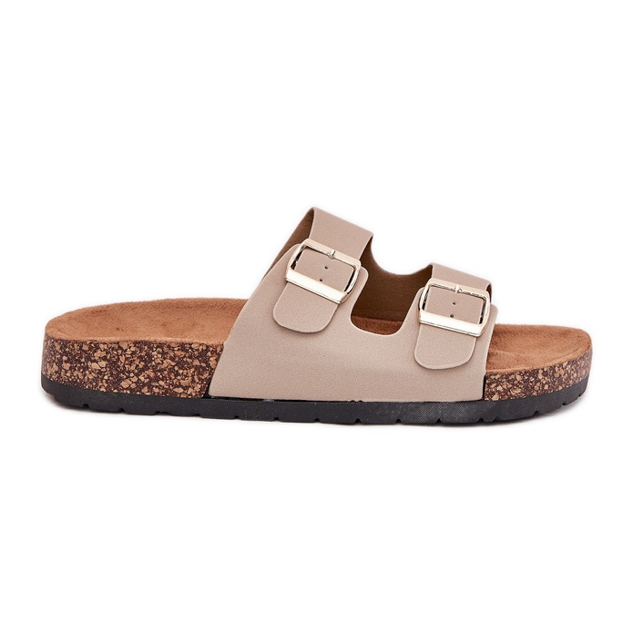 Boto Sandalias sin cordones Cortina Beige para mujer Boto Sandalias sin cordones Cortina Beige para mujer