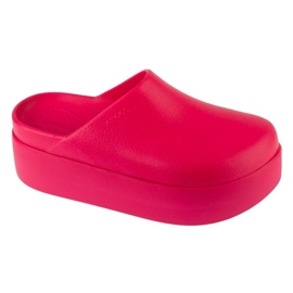 Crocs Dylan Platform Clog Flip Flip en 209869-6ZQ rosa