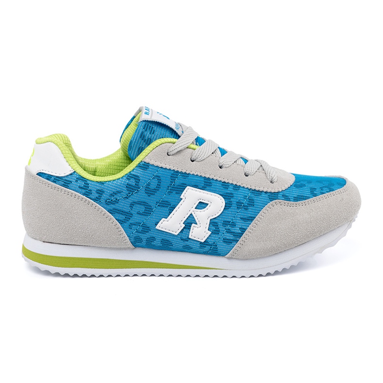 Shelvt Zapatillas de deporte en tonos de azul y gris Shelvt Zapatillas de deporte en tonos de azul y gris