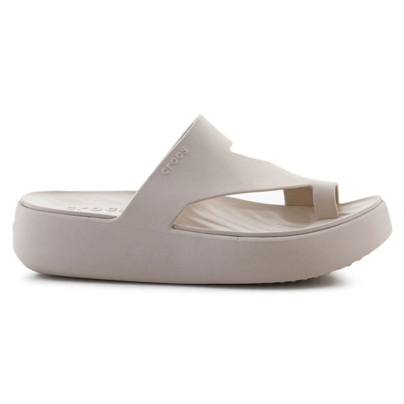 Flip-Flops Crocs Getaway Platform Toe Loop 210834-0LH beige Flip-Flops Crocs Getaway Platform Toe Loop 210834-0LH beige