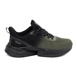 DK Zapatos deportivos de color verde oscuro para hombres DK Zapatos deportivos de color verde oscuro para hombres