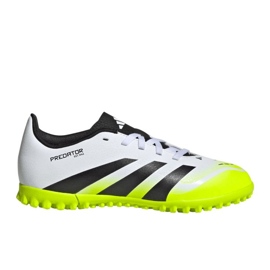 Adidas Predator Club TF JR JH8862 Zapatos de fútbol blanco