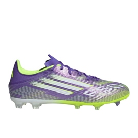 Adidas F50 League FG/MG JI0003 Fútbol púrpura