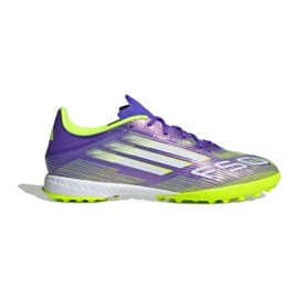 Adidas F50 League TF M JH7724 Zapatos de fútbol violeta