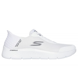 Skechers Go Walk Flex Hands Up M 216324Brn Zapatos blanco