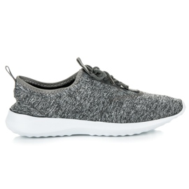 Calzado deportivo textil gris
