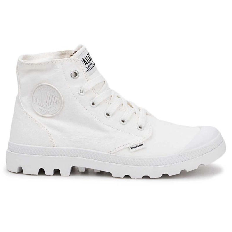 Palladium Pampa de mujeres Hi Mono 73089-116 Sneakers blanco