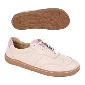 Olivier Zapatos descalzos de mujer de cuero minimalista de cuero ancho aria rosa rosado Olivier Zapatos descalzos de mujer de cuero minimalista de cuero ancho aria rosa rosado