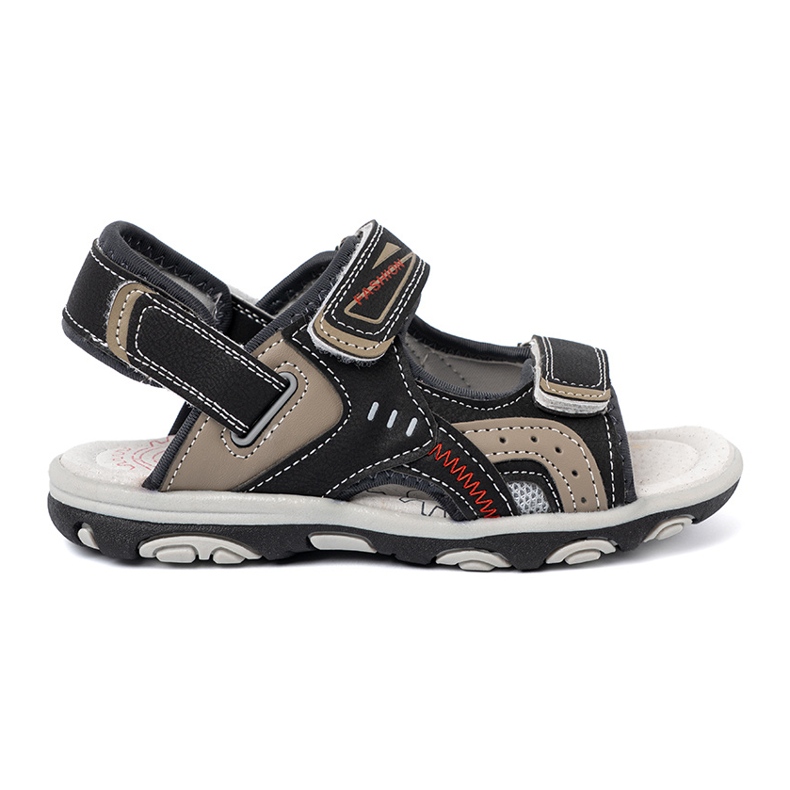 Shelvt Sandalias de chicos negros