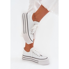 Boto Zapatillas de deporte para mujeres en la plataforma masiva White Marinae blanco