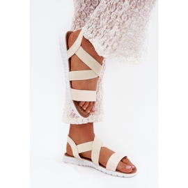 Boto Las sandalias de mujer clásicas resbalaron beige beige norina