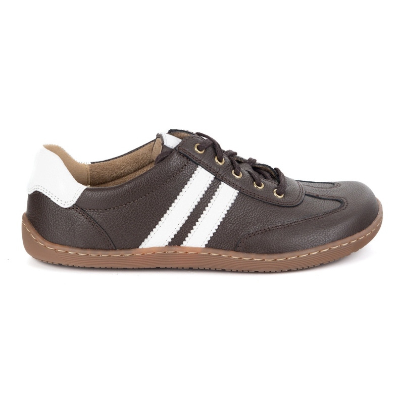 Olivier Zapatos minimalistas de cuero para mujer descalzo 1287 zapatillas marrones marrón