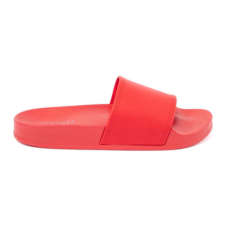 Shelvt Cómodas zapatillas rojas para mujeres rojo