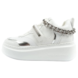 Zapatos deportivos femeninos Karl Lagerfeld Anakapri KL63543 01S blanco