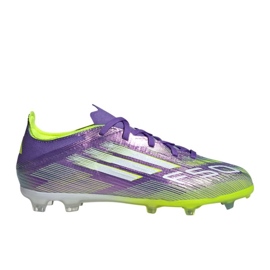 Adidas F50 Elite FG JR JH7714 Zapatos de fútbol púrpura