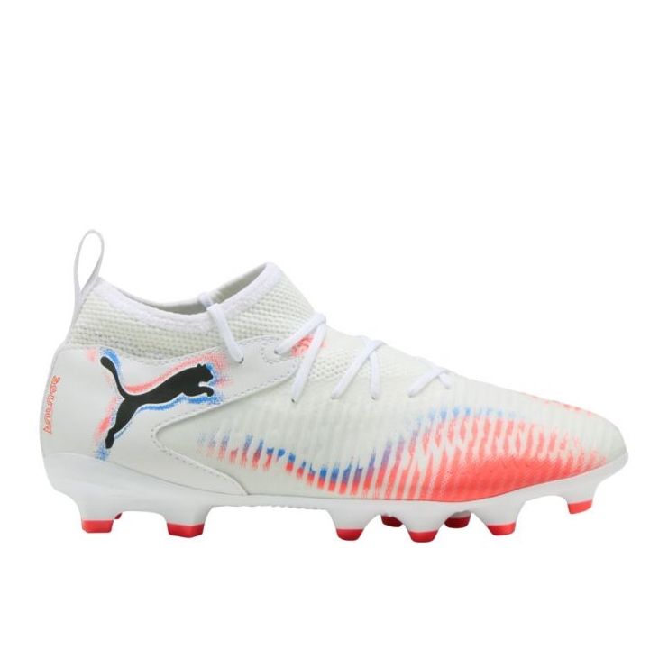 Puma Future 8 Match FG/AG JR 108614 01 Zapatos de fútbol blanco