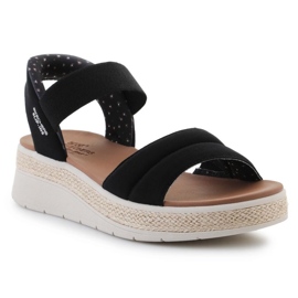 Sandalias Skechers Slip -ins: Bobs Sun Ray en 114413 -Blk negro