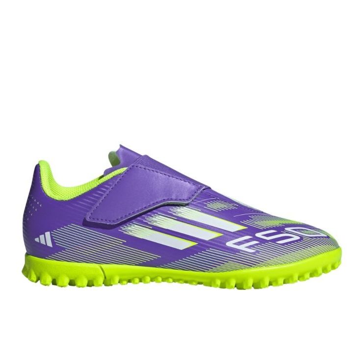 Adidas F50 Club Vel TF JR JI0034 Zapatos de fútbol violeta Adidas F50 Club Vel TF JR JI0034 Zapatos de fútbol violeta