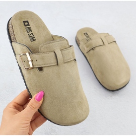 Zapatillas para mujeres construidas en gamuza beige big star ss274738 Zapatillas para mujeres construidas en gamuza beige big star ss274738