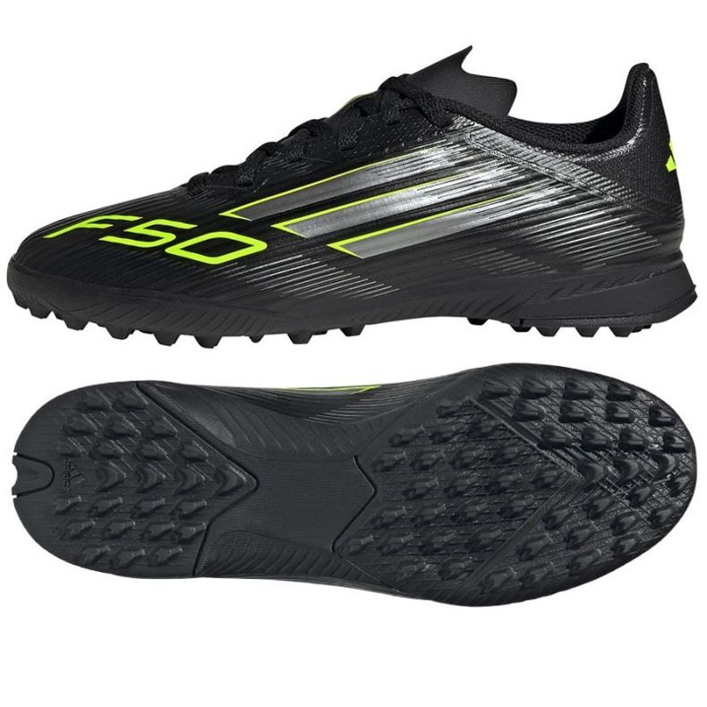 Zapatos adidas f50 liga tf jr jh9999 negro