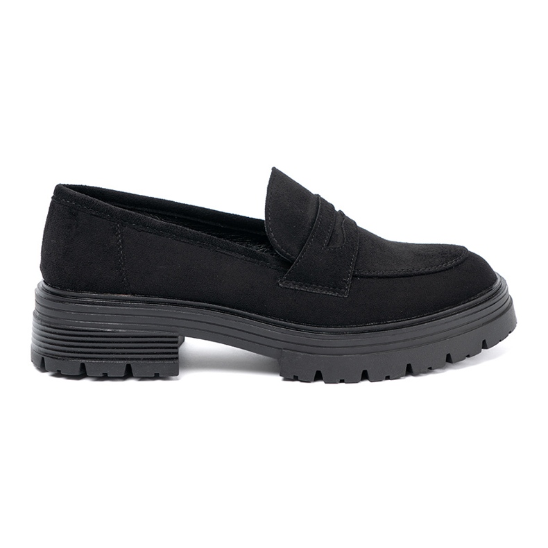 Diamantique Zapatos de mujer elegantes en la plataforma negro