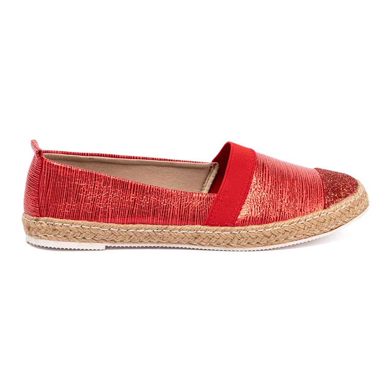 Goodin Apartrilles rojos con hilo brillante