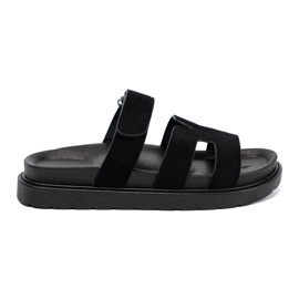 Shelvt Zapatillas para mujeres negro