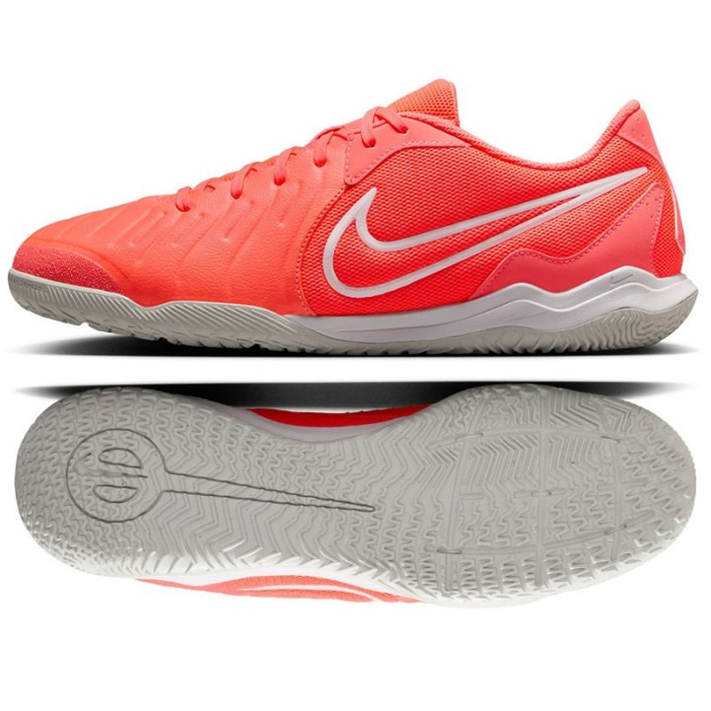 Nike TIempo Legend 10 Academy IC M DV4341-800 Zapatos naranja