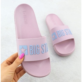 Big Star Grandes aletas de estrellas en SS274709 INT2153B rosado