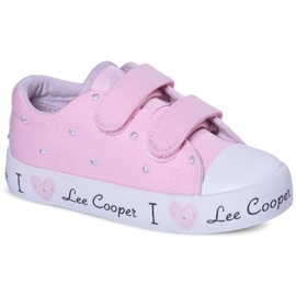 Zapatos para niños Lee Cooper JR LCW-25-02-3265K rosa